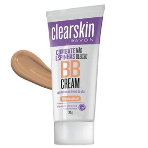 Clearskin BB Cream com Cor 30g - Médio