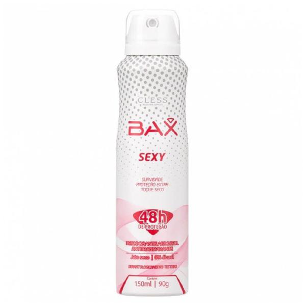 Cless Bax Sexy Antitranspirante Feminino Desodorante Aerossol 150ml