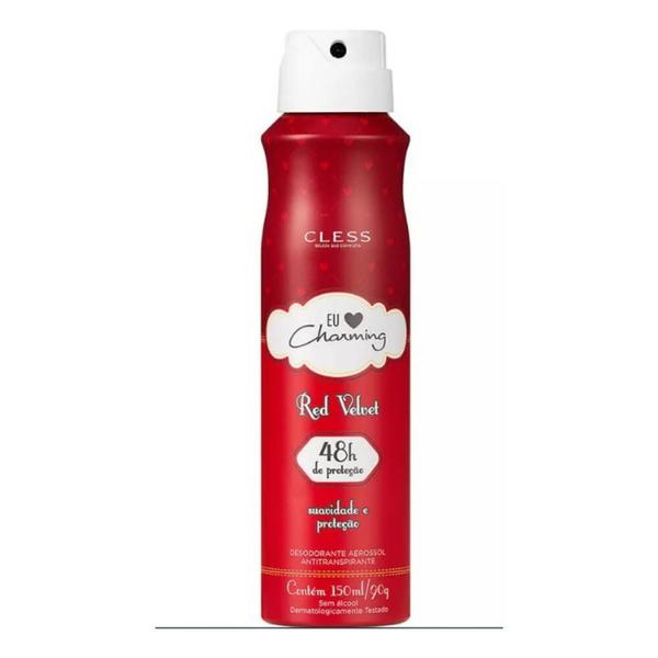 Cless Charming Red Velvet Desodorante Aerossol 150ml