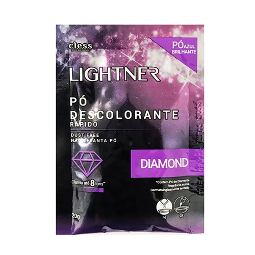 Cless Lightner PÃ³ Descolorante Diamond 20g - Incolor - Dafiti