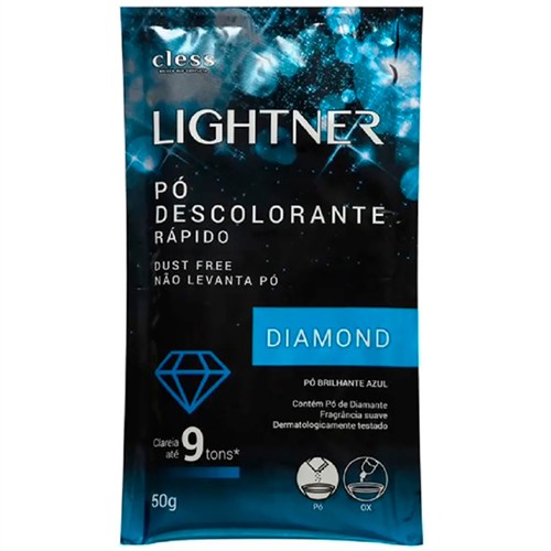Cless Lightner PÃ³ Descolorante Diamond 50g - Incolor - Dafiti