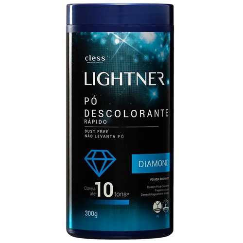 Cless Lightner PÃ³ Descolorante RÃ¡pido 300g - Diamond - Incolor - Dafiti