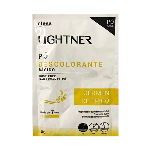 Cless Lightner PÃ³ Descolorante RÃ¡pido - GÃ©rmen de Trigo 50g - Incolor - Dafiti