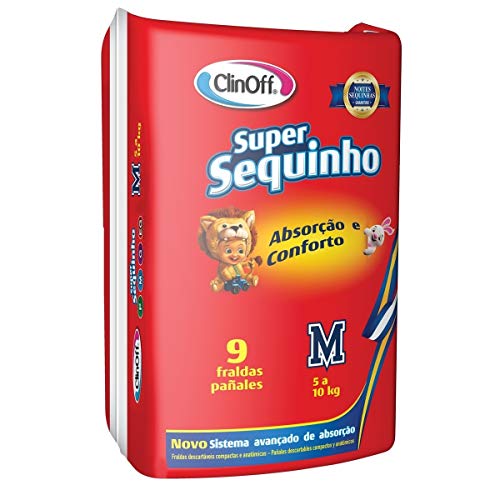 Clin Off Super Sequinho Fralda Infantil M C/9