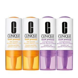 Clinique Fresh Pressed Clinical Kit – 2 Boosters Vitamina C + 2 Boosters Vitamina a Kit