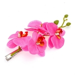 Clipes Mulheres Borboleta Orchid Imitação Flores Cabelo Casamento Cocar De Noiva Artigo De Casamento
