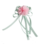 Clips Baby Girl Flower Ribbon Grampos de cabelo para Meninas Meninos