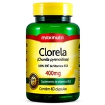 Clorela 400Mg 60 Cápsulas Maxinutri
