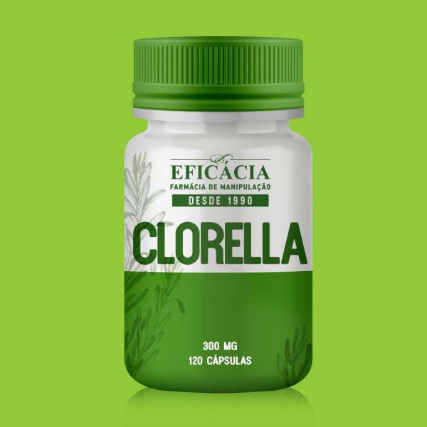 Clorella 300mg - 120 Cápsulas