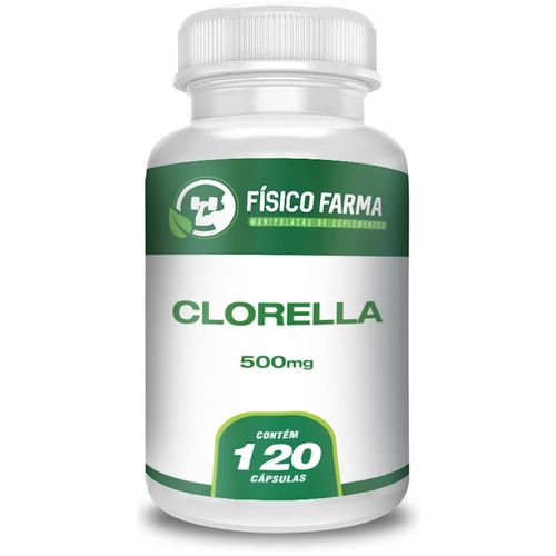 Clorella 500mg 6=120 Cápsulas