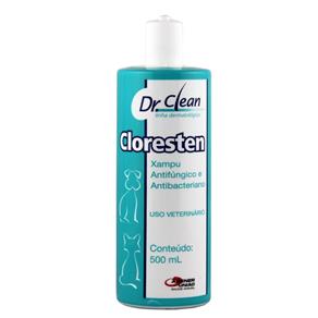 Cloresten Shampoo Fungos e Bactérias 500ml Dr. Clean - Agener União