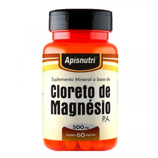 Cloreto de Magnésio P.A. - 60 Cápsulas - Apisnutri