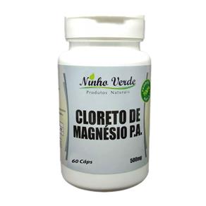 Cloreto de Magnésio P.a - com 60 Cápsulas 500mg Cada