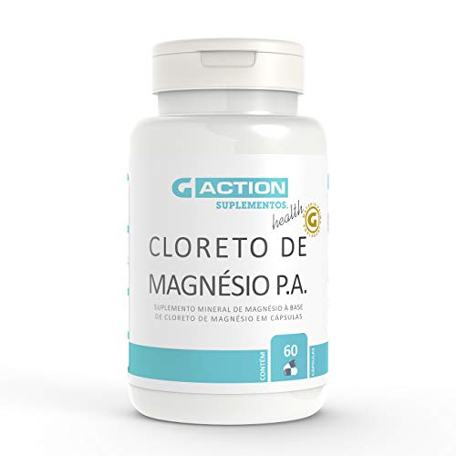 Cloreto de Magnésio PA 60 Cápsulas -Gaction