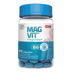 Cloreto de Magnésio PA Magvit + Vitamina B6 60 Cápsulas 750mg