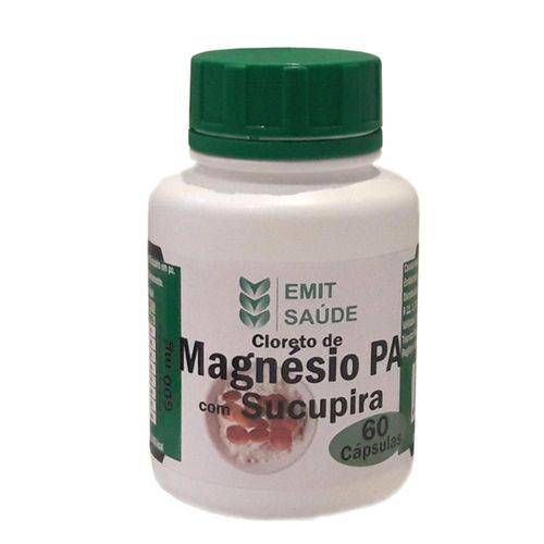 Cloreto Mg PA com Sucupira (Kit com 06 Potes) - 360 Cápsulas