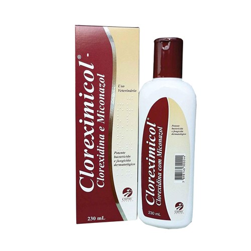 Cloreximicol 230ml Cepav Shampoo Antimicrobiano