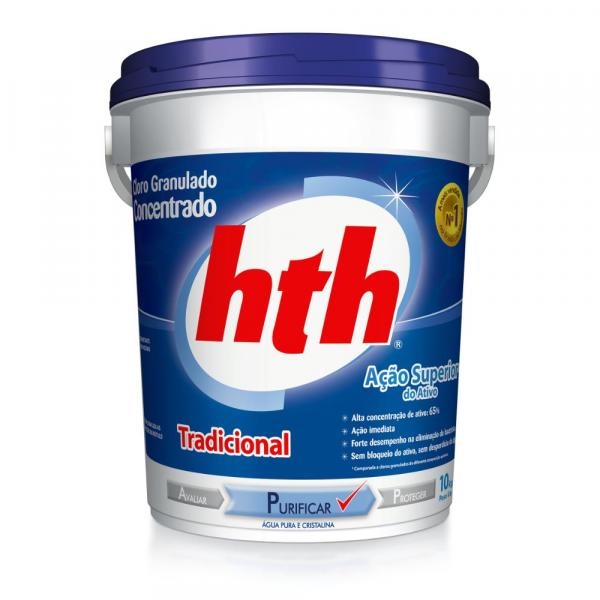 Cloro Granulado - HTH - 10 Kg