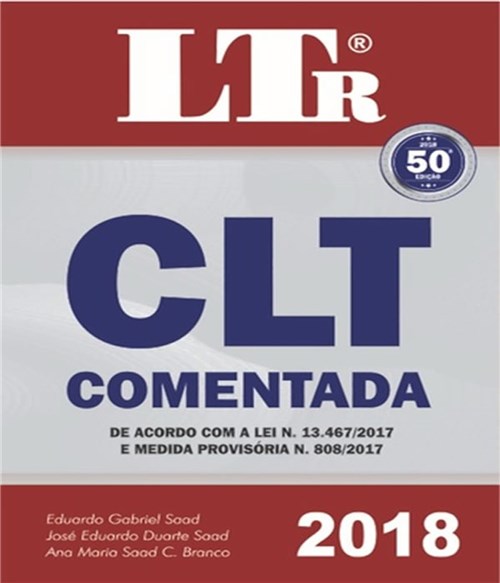 Clt Comentada - 2018 - 50 Ed