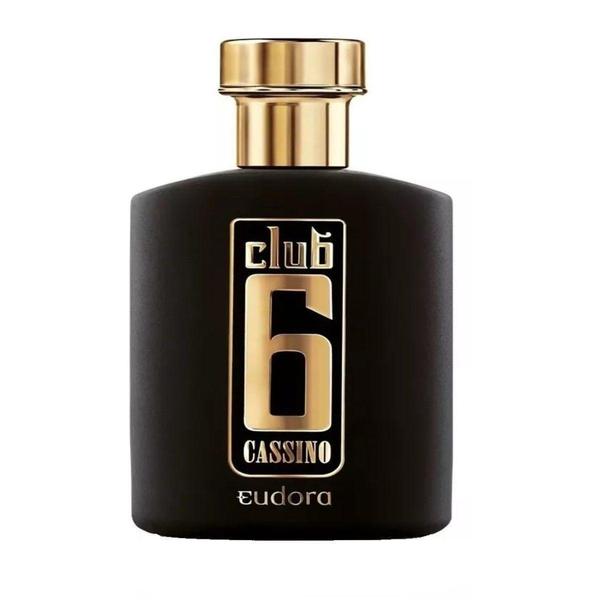 Club 6 Cassino Masculino 95 Ml - Desodorante Colônia Eudora