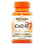Co Q-10 Coenzima Sundown 100mg C/ 40 Cápsulas
