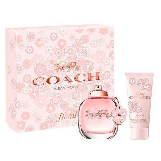 Coach Perfume Feminino Coach Floral Kit EDP 50ml + Body Lotion 100ml