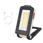 COB + LED recarreg¨¢vel Magnetic Torch flex¨ªvel Inspe??o Lamp Cordless Worklight