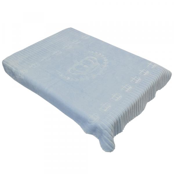 Cobertor para Berço Exclusive - Unique Azul - Colibri