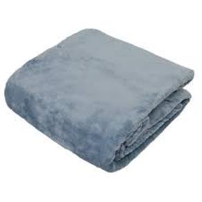 Cobertor Casal Blanket Flannel Azul Atlantic - Kacyumara