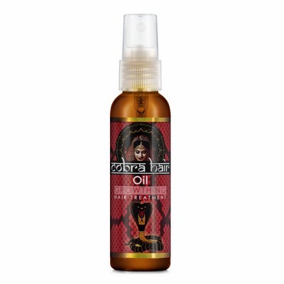Cobra Hair Oil 60ml Crescimento Capilar- Hidratação-Reparador de Pontas - Nanovin a