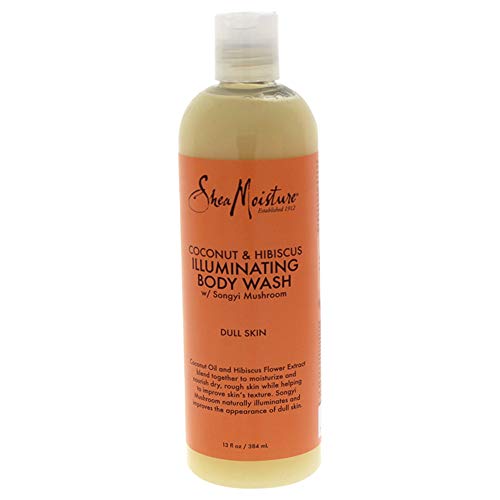 Coconut And Hibiscus Shea Butter Wash Brightening And Toning By Shea Moisture For Unisex - 13 Oz Body