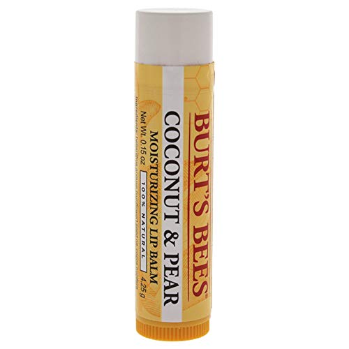 Coconut And Pear Moisturizing Lip Balm By Burts Bees For Unisex - 0.15 Oz Lip Balm