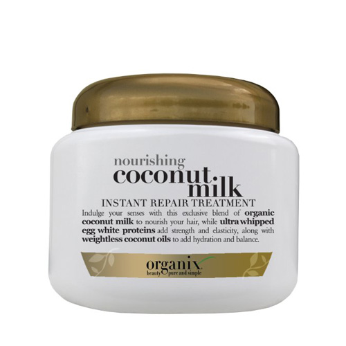 Coconut Milk Instant Repair Treatment Organix - Máscara Hidratante