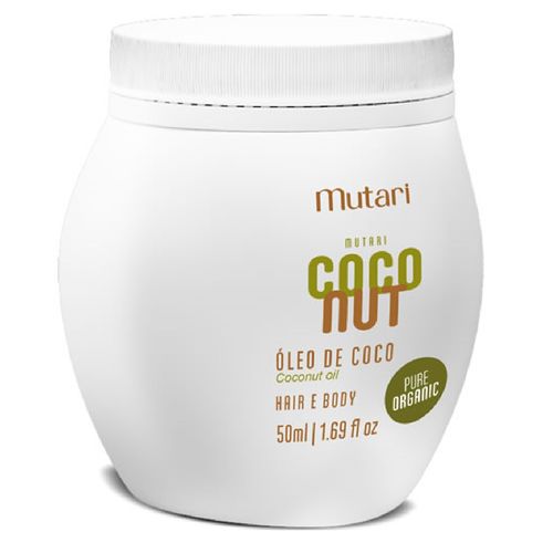 Coconut Mutari - Oleo de Coco - Pure Organic – Hair & Body 50ml