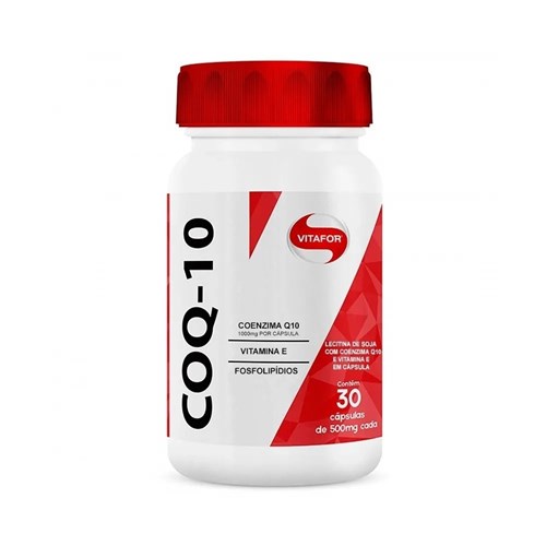 Coenzima Coq10 30 Cápsulas 500Mg - Vitafor