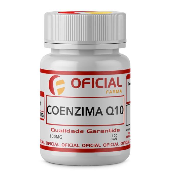 Coenzima Q10 100Mg 120 Cápsulas - Oficialfarma S