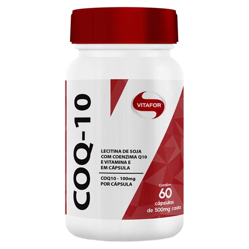 Coenzima Q10 100mg - 60 Cápsulas - Vitafor