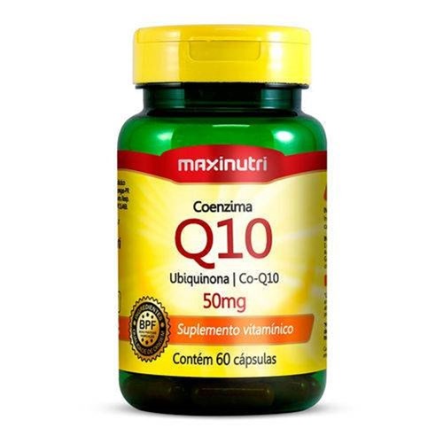 Coenzima Q10 60 Cápsulas 500Mg - Maxnutri