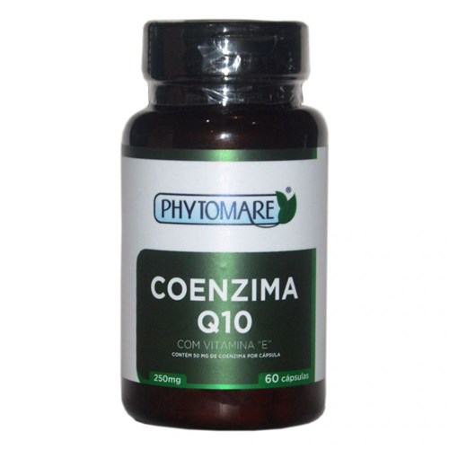 Coenzima Q10 60 Cápsulas 250mg Phytomare