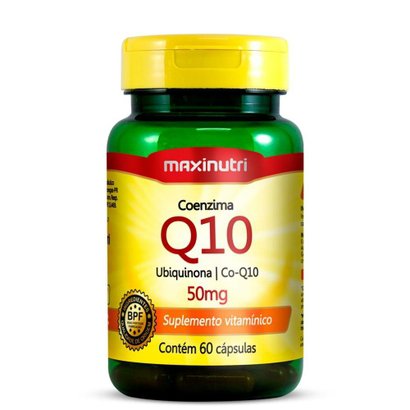 Coenzima Q10 - 60 Cápsulas - Maxinutri