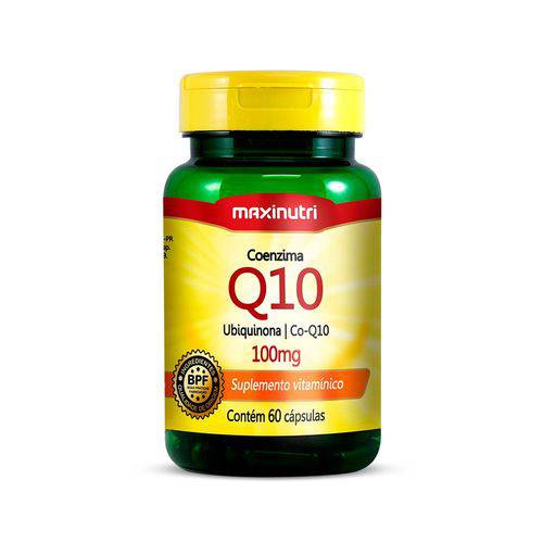 Coenzima Q10 Ubiquinona 100mg - 60 Cápsulas - Maxinutri