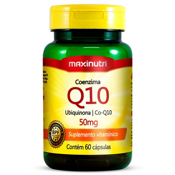 Coenzima Q10 (Ubiquinona) 50Mg 60Cps Maxinutri