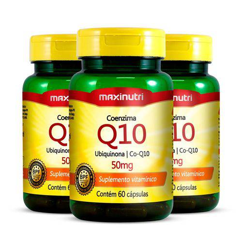 Coenzima Q10 - 3x 60 Cápsulas - Maxinutri