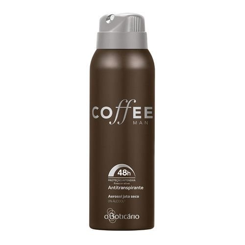 Coffee Man Desodorante Antitranspirante Aerosol - 125Ml