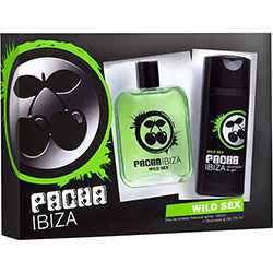 Coffret Pacha Wild Sex Perfume Masculino Eau de Toilette 100ml + Shampoo 75ml