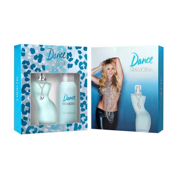 Coffret Shakira Dance Diamonds Eau de Toilette 80ml + Desodorante 150ml Feminino