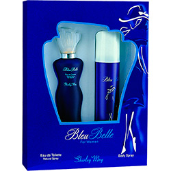 Coffret Shirley May Perfume Bleu Belle Feminino 50ml + Desodorante 75ml