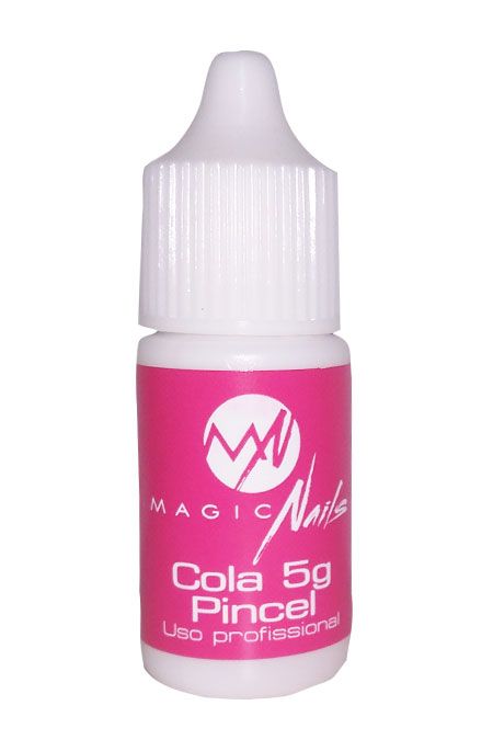 Cola em Pincel para Unhas Postiças Magic Nails 5g