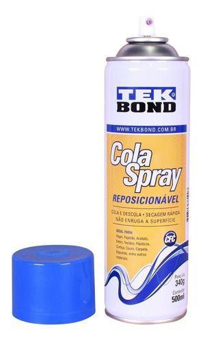 Cola Spray Reposicionavel Tek Bond 500ml