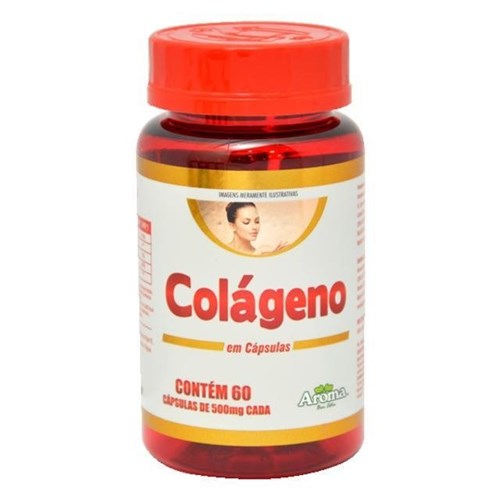 Colágeno 500 Mg C/ 60 Cápsulas Aroma